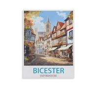 1000 Pièces De Puzzle pour Adultes Et Enfants，Bicester Oxfordshire，1000 Comprimés pour Adultes Jeu Familial De Décompression Parent-Enfant（50x70cm）-GZ24