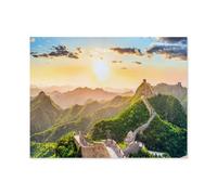 1000 Pièces De Puzzle pour Adultes Et Enfants，La Grande Muraille de Chine，1000 Comprimés pour Adultes Jeu Familial De Décompression Parent-Enfant（75x50cm）-O7