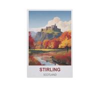 1000 Pièces De Puzzle pour Adultes Et Enfants,Stirling, Écosse,1000 Comprimés pour Adultes Jeu Familial De Décompression Parent-Enfant(38x26cm)-H43