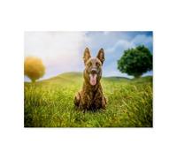 1000 Pièces De Puzzle pour Adultes Et Enfants，Vie du Chien Chien de Berger，1000 Comprimés pour Adultes Jeu Familial De Décompression Parent-Enfant（38x26cm）-AO43