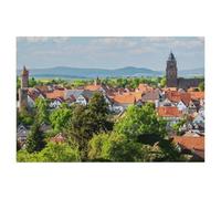 1000 Pièces De Puzzle pour Adultes Puzzle Classique，Grebenstein vu Depuis la Colline du château，Famille Puzzle Ensemble Enfants Famille Puzzle Décompression Jouet pour Adultes（38x26cm）-AI10