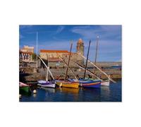 1000 Pièces De Puzzle pour Enfant,Collioure - Perle de la Côte Vermeille,Jouets Jeux Amusants Papier Grand Cadeau Éducatif pour Les Enfants(50x70cm)-AZ56