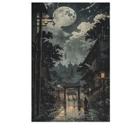 1000 Pièces De Puzzle Style Japonais Puzzles Jeu Cadeaux d'anniversaire Décoratif pour Adultes Et Adolescents 78×53cm