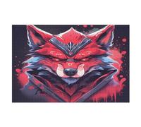 1000 Pièces De Puzzle Wolf Puzzle Jeu Cadeaux d'anniversaire Puzzles Puzzle Décoratif pour Adultes Et Adolescents (75×50cm)