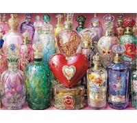 1000 Pièces De Puzzles Colorés De Parfum pour Adultes,Jeu D'Adresse pour Toute La Famille,Décoration Murale De Puzzle De Peinture De Soulagement du Stress pour Adultes,Puzzle Impossible