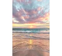 1000 pièces de Puzzles de paysages naturels du Lever et du Coucher du Soleil côtiers, Puzzles pour Adultes, décoration Murale de Jeux de Famille de Puzzle Numéro