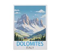 1000 Pièces De Puzzles en Bois,Dolomites Italie,Jeu De Jouets pour Enfants Adultes - Classique Dessin Puzzle Occasionnel Éducation(75x50cm)-FL6