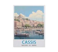 1000 Pièces De Puzzles pour Adultes Et Enfants,Cassis Bouches-du-Rhône,Jouet De Jeu Familial | Jeu Éducatif | Décoration Murale À La Maison | Choix De Cadeaux(50x70cm)-GQ11