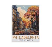 1000 Pièces De Puzzles pour Adultes Et Enfants，Philadelphie, Pennsylvanie，Jouet De Jeu Familial | Jeu Éducatif | Décoration Murale À La Maison | Choix De Cadeaux（75x50cm）-HY21