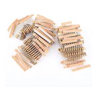 1000 pièces de résistances à film de carbone 1/2 W, kit de composants électroniques avec une tolérance de 5% et 100 valeurs allant de 1 ohm à 10 M ohms, chacune étiquetée