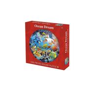 1000 Pièces Des Milliers De Couleurs Serie De Bobines Arc-En-Ciel Cadeau Pour Enfants Puzzle Jouet Jouets Educatifs, Rêve D'ocean (Rond)