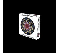 1000 Pièces Des Milliers De Couleurs Serie De Bobines Arc-En-Ciel Cadeau Pour Enfants Puzzle Jouet Jouets Educatifs, Poisson Et Eau (Carre)