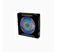 1000 Pièces Des Milliers De Couleurs Serie De Bobines Arc-En-Ciel Cadeau Pour Enfants Puzzle Jouet Jouets Educatifs, Legende De L'ocean (Rond)