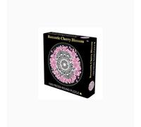 1000 Pièces Des Milliers De Couleurs Serie De Bobines Arc-En-Ciel Cadeau Pour Enfants Puzzle Jouet Jouets Educatifs, Fleur De Cerisier Romantique (Rond)