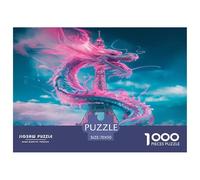 1000 Pièces Dragon Puzzles Jeu De Puzzle Activités Familiales Stimulantes Qualité Premium Wyvern Puzzle De Qualité Supérieure pour Adultes 70x50cm/1000pcs