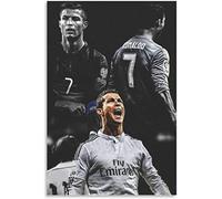 1000 pièces en bois Puzzle Cristiano Ronaldo meilleure superstar du football Enfants Adultes Jouets dagogique jeu Puzzles 1000 Piece 29.5x19.6inch(75x50cm) Sans Cadre