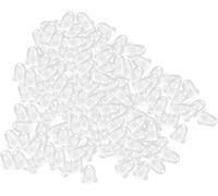 1000 pièces en Caoutchouc de Silicone Souple Goujon arrière Bouchons Tube Bouchons d'oreille Bricolage Boucle d'oreille résultats Accessoires