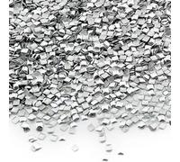 1000 pièces/ensemble argent 12 modèles rivet pour ongles conseils paillettes outils de manucure bricolage 3D Nail Art décorations ongles strass-carré 3 3 mm