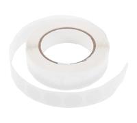 1000 Pièces Étiquettes Adhésives Rondes Blanches 0,5 Pouce | Surface Blanche Lisse et Écrivable, Facile à Enlever, Design Minimaliste, Adaptées aux Dossiers Plastiques et Inventaires