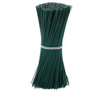 1000 Pièces Fil de Fer à Lier Réutilisable pour Plantes Support | Caoutchouc et Fer, Non Cassant et Peu Déformable, pour Câbles, Tiges, Vignes, Lot Pratique