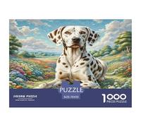 1000 Pièces Grand Danois Puzzles Jeu De Puzzle Activités Familiales Stimulantes Cute Animaux Casse-tête Qualité Premium pour Adultes Et Enfants 70x50cm/1000pcs