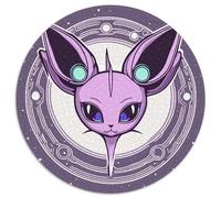 1000 Pièces Grande Oreille Lapin ViolETtETe Puzzles Divertissement Créatif Pièces Parfaitement Assorties Fantasy Animaux Puzzles Classiques Qualité Premium pour Adultes 1000pcs (67.5x67.5cm)