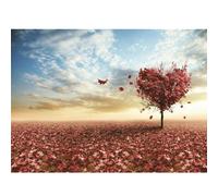 1000 Pièces Jigsaw Puzzle Toy Diy Assemblage Carton Paysages Jeu De Decompression, Love Trees