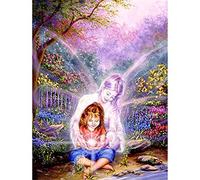 1000 Pieces Jigsaw Puzzles for Adults, Large Format Jigsaw Puzzle Angel mom and girl, Puzzle Pieces Fit Together Perfectly, Personalized Gift, Ideal for Relaxation, Meditation, Hobby-26x38cm