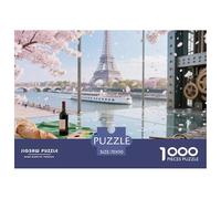 1000 Pièces Landmarks de la Ville Jeu Éducatif Christ Statue du Rédempteur Puzzle Adulte Cadeau Stimulant Puzzle Difficile Décoration Familiale Parfait pour Les Soirées De Jeu 70x50cm/1000pcs