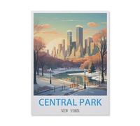 1000 Pieces Landscape Puzzles DIY，Central Park New York，Jigsaw Creativity Toys for Kids Adults（26x38cm）-FH93