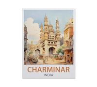1000 Pieces Landscape Puzzles DIY，Charminar India，Jigsaw Creativity Toys for Kids Adults（50x70cm）-EW54