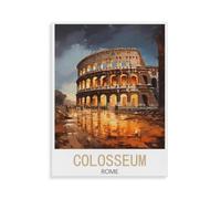 1000 Pieces Landscape Puzzles DIY，Colosseum Rome，Jigsaw Creativity Toys for Kids Adults（26x38cm）-U48