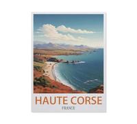 1000 Pieces Landscape Puzzles DIY，Haute Corse France，Jigsaw Creativity Toys for Kids Adults（38x52cm）-BU93