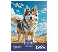 1000 Pièces Lhassa Apso Puzzles Jeu De Société Adulte Activités Familiales Stimulantes Qualité Premium Animal Mignon Puzzle De Qualité Supérieure pour Adultes 38x26cm/1000pcs