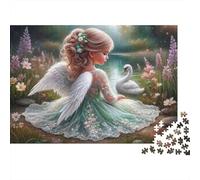 1000 Pièces Mini Puzzle Ange Cygne Lac pour Adultes