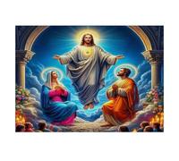 1000 Pièces Mini Puzzle Art Sacré pour Adultes | 70x50cm Carton Décoration Maison Coupe Précise Cadeau Anniversaire Détente