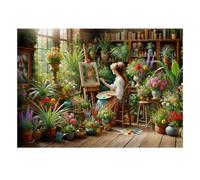 1000 Pièces Mini Puzzle Atelier d'artiste pour Adultes
