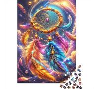 1000 Pièces Mini Puzzle Attrape-rêves pour Adultes | 52x38cm Carton Décoration Salon Coupe Précise Détente Familiale