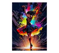 1000 Pièces Mini Puzzle Danseuse Art pour Adultes | 70x50cm Carton, Décoration Maison, Coupe Précise, Cadeau Anniversaire, Détente