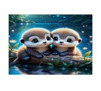 1000 Pièces Mini Puzzle Loutre pour Adultes