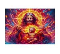 1000 Pièces Mini Puzzle pour Adultes Lumière Enfant Énergie Idée Cadeau | 38x26cm Papier Amateurs De Puzzles Détente Jeu De Puzzle Cadeau D'anniversaire Décor Maison