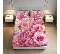 1000 Pièces Mini Puzzle pour Adultes Rose Fleur Floraison Difficile | 70x50cm Carton Décor Salon Surface Lisse Cadeau Anniversaire Soulagement Stress