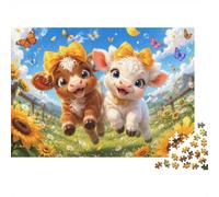 1000 Pièces Mini Puzzle pour Famille Éléphant Lotus Mandala Difficile | 38x26cm Carton Décoration Salon Découpe Précise Cadeau Anniversaire Relaxation