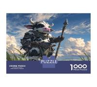 1000 Pièces Minotaure Papier Puzzle Divertissement Créatif Activités Familiales Stimulantes Laitshield Pioneer Casse-tête Qualité Premium pour Adultes 38x26cm/1000pcs