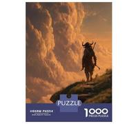 1000 Pièces Minotaure Puzzles Jeu De Puzzle Pièces Parfaitement Assorties Garde Bovine Casse-tête Qualité Premium pour Adultes Et Enfants À Partir De 12 Ans 38x26cm/1000pcs