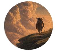 1000 Pièces Minotaure Puzzles Jeu De Société Adulte Pièces Parfaitement Assorties Garde Bovine Casse-tête Qualité Premium pour Adultes 1000pcs (67.5x67.5cm)