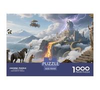 1000 Pièces Mythes et Contes de fées Jeu Éducatif Mythes et Contes de fées Puzzle Adulte Défi Jouets Puzzle Difficile Décoration Familiale Adultes Et Enfants Dès 14 Ans 70x50cm/1000pcs