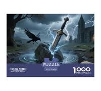 1000 Pièces Mythes et Contes de fées Jeu Éducatif Mythes et Contes de fées Puzzle Adulte Défi Jouets Puzzle Difficile Illustration - Premium Parfait pour Les Soirées De Jeu 70x50cm/1000pcs