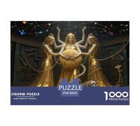 1000 Pièces Mythes et Contes de fées Puzzle Familial Mythes et Contes de fées Puzzle Adulte Cadeau Stimulant Puzzle Difficile Illustration - Premium Adultes Et Enfants Dès 14 Ans 38x26cm/1000pcs