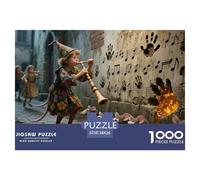 1000 Pièces Mythes et Contes de fées Puzzle Familial Mythes et Contes de fées Puzzle Adulte Cadeau Stimulant Puzzle Difficile Décoration Familiale Adultes Et Enfants Dès 14 Ans 38x26cm/1000pcs